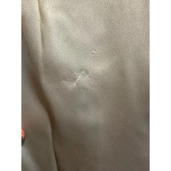 NWT Size XXS Roman Twist‎ Gown In Silver Luxe - Picture 5 of 9